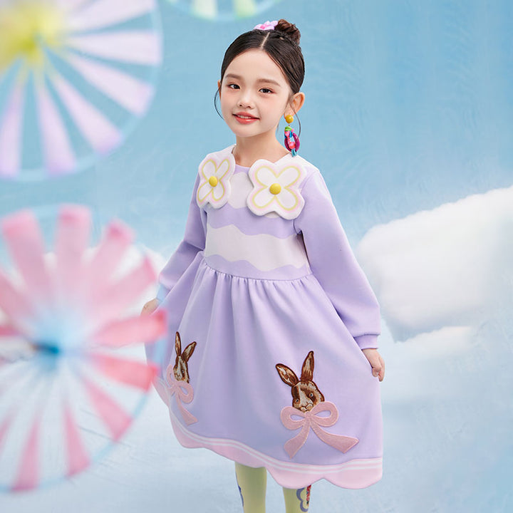 April Bunny Bow Dress 春日圆舞连衣裙