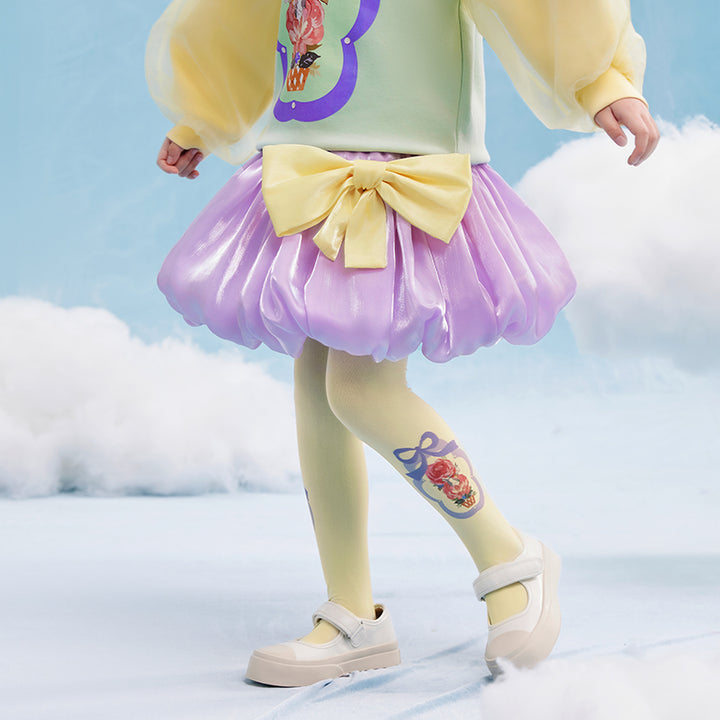 April Shimmer Bow Skirt 春日圆舞半身裙