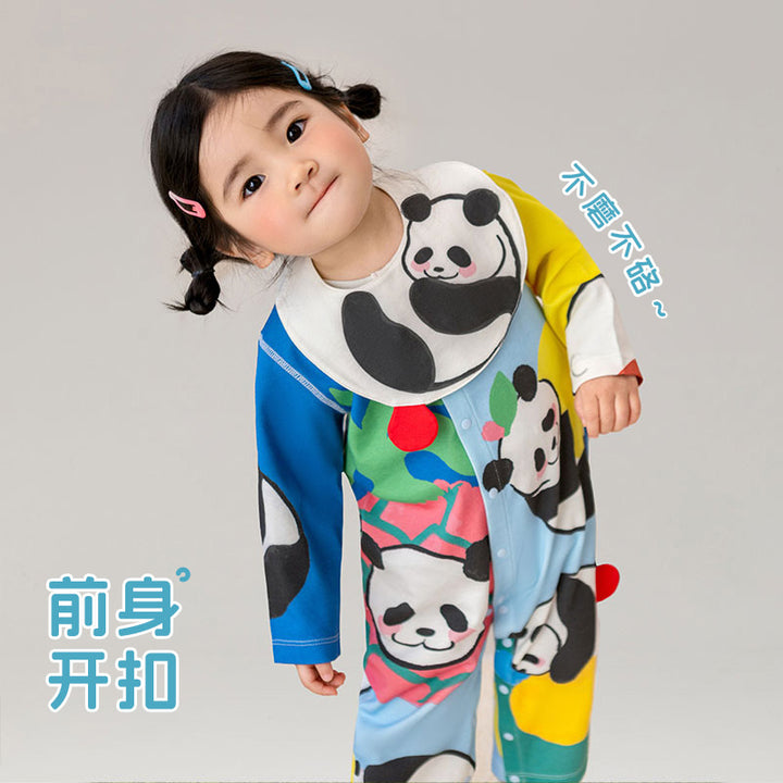 Panda & Fruit Romper 盼达果园哈衣