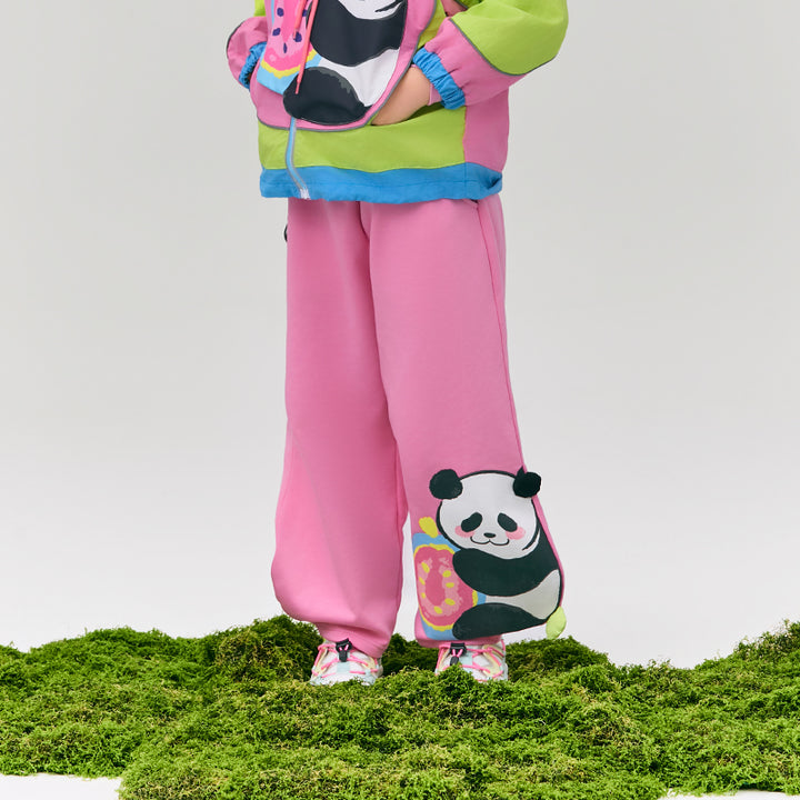 Panda & Fruit Pants 盼达果园长裤