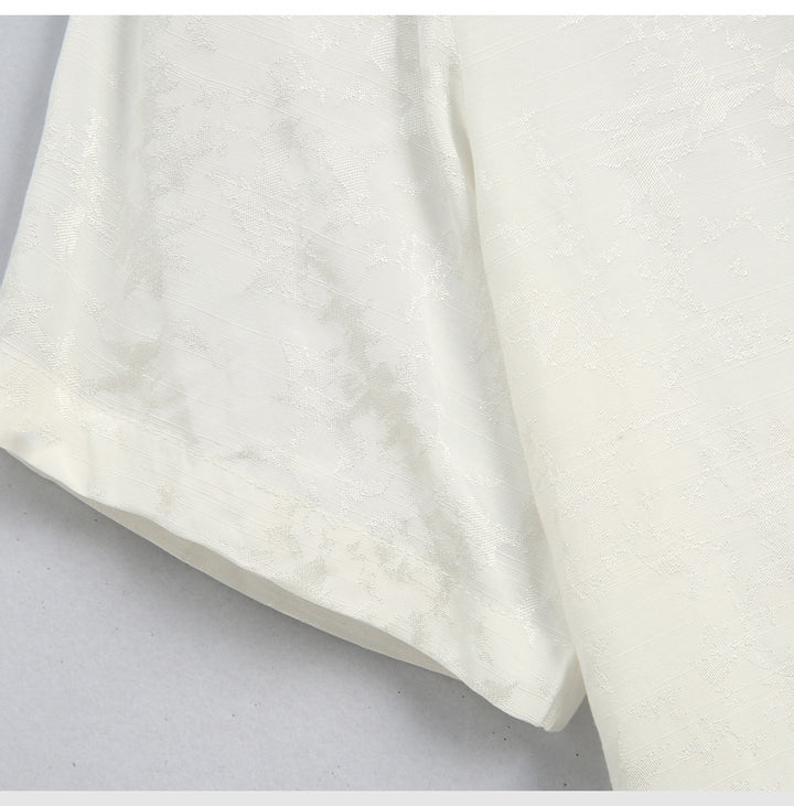 Linen Silk Short Sleeve