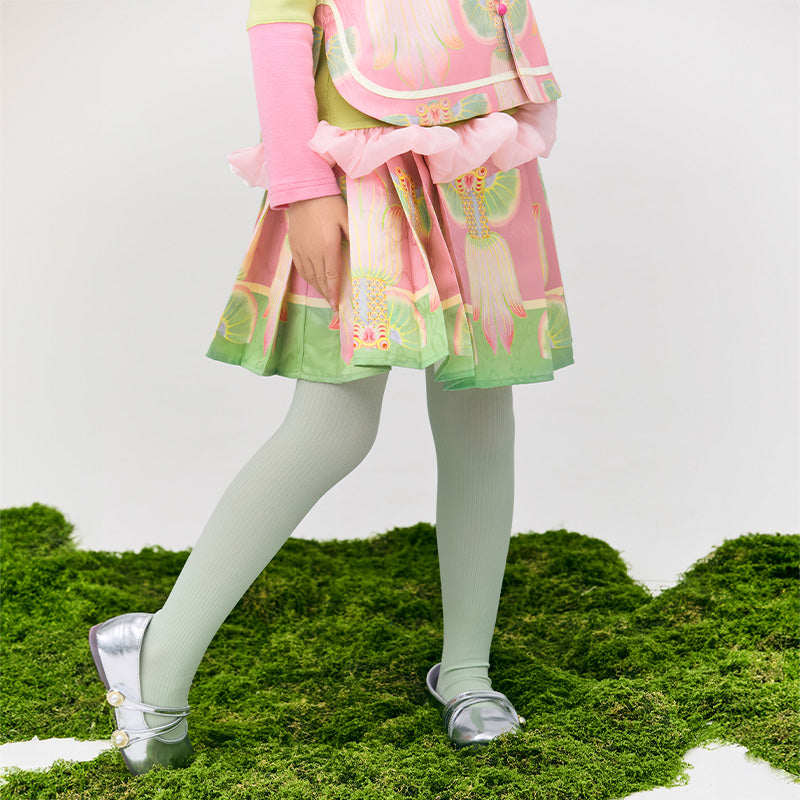 Glimmer Goldfish Pleaded Skirt 浮光跃金半裙