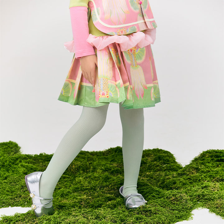 Glimmer Goldfish Pleaded Skirt 浮光跃金半裙