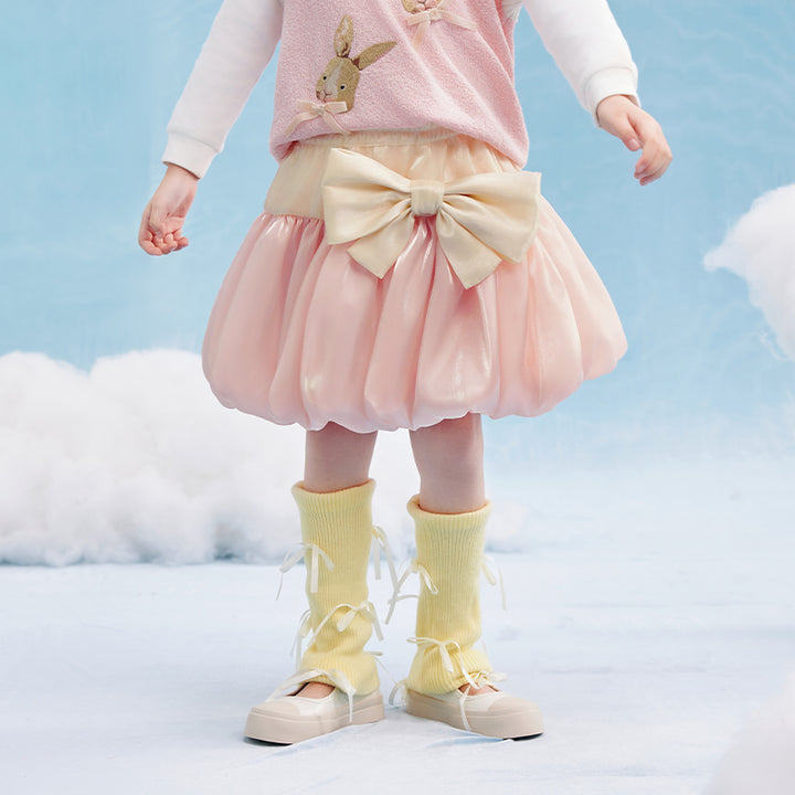 April Shimmer Bow Skirt 春日圆舞半身裙