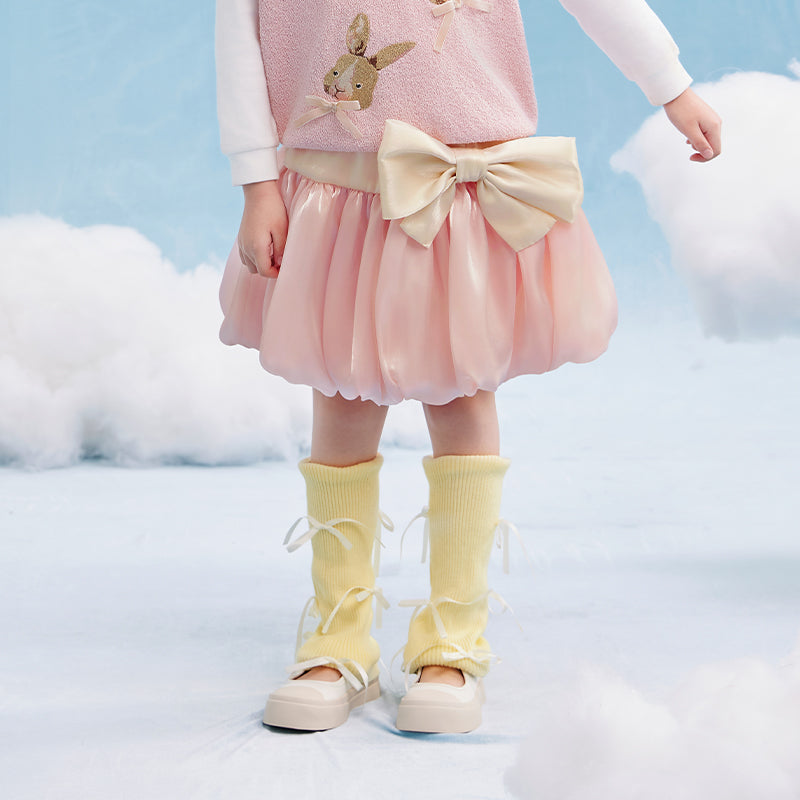 April Shimmer Bow Skirt 春日圆舞半身裙