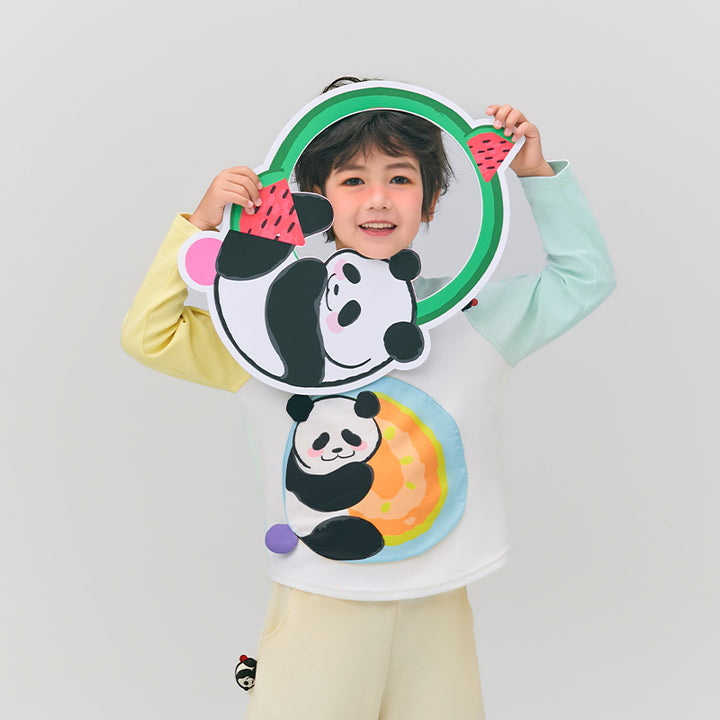 Panda & Fruit Pants 盼达果园长裤