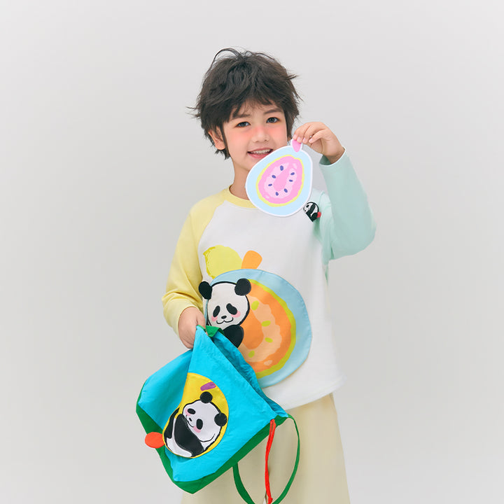 Panda & Fruit Pants 盼达果园长裤