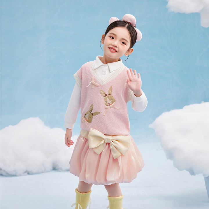 April Shimmer Bow Skirt 春日圆舞半身裙