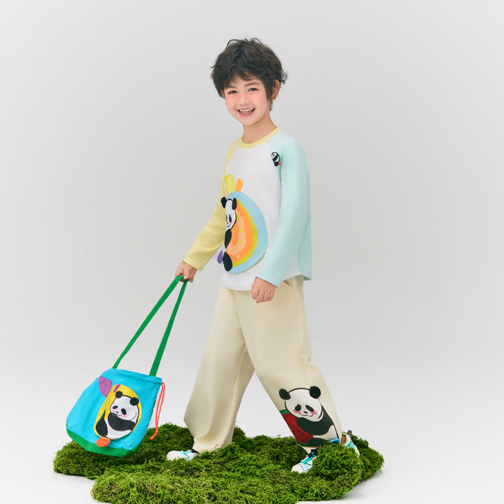 Panda & Fruit Pants 盼达果园长裤
