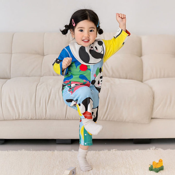 Panda & Fruit Romper 盼达果园哈衣