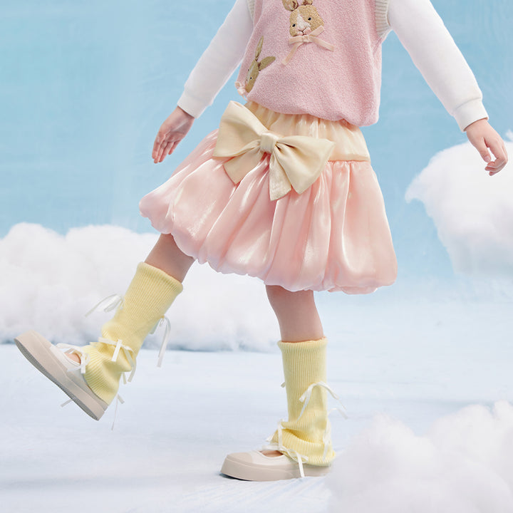 April Shimmer Bow Skirt 春日圆舞半身裙