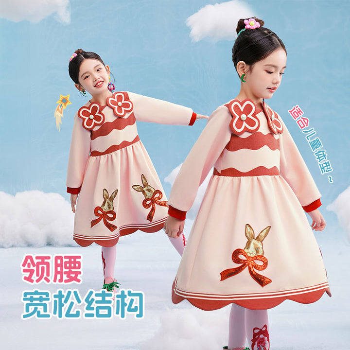 April Bunny Bow Dress 春日圆舞连衣裙