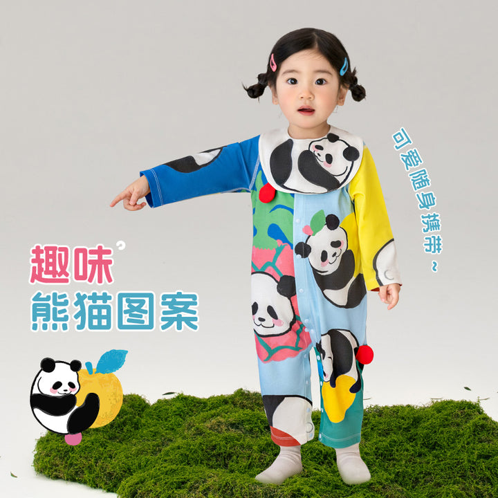 Panda & Fruit Romper 盼达果园哈衣