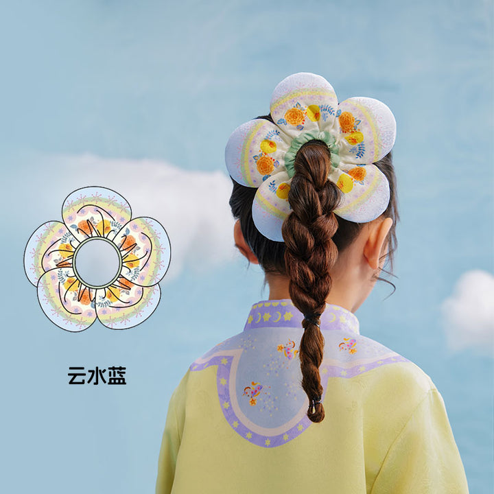 3D Flower Hair Tie花花发饰