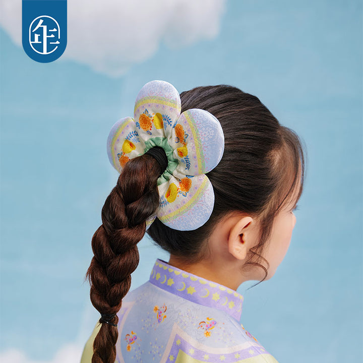 3D Flower Hair Tie花花发饰