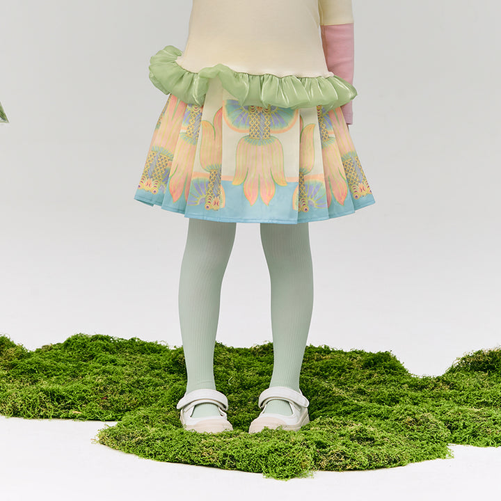 Glimmer Goldfish Pleaded Skirt 浮光跃金半裙