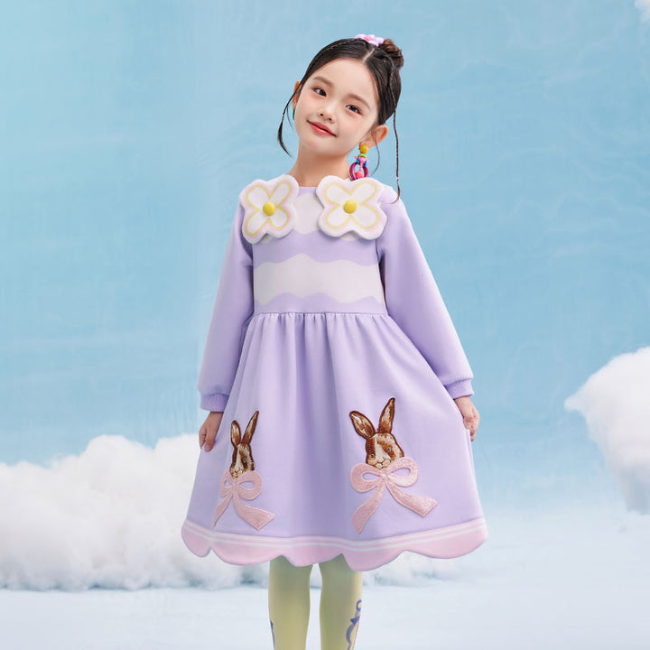 April Bunny Bow Dress 春日圆舞连衣裙