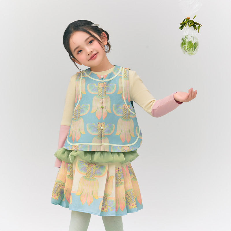 Glimmer Goldfish Vest 浮光跃金中式马甲