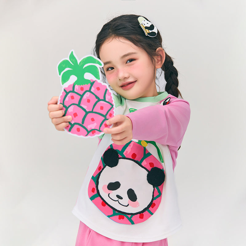 Panda & Fruit Long Sleeve T-Shirt 盼达果园长袖T恤