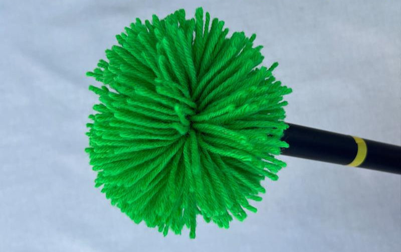 Devil's Stick with Pom Pom