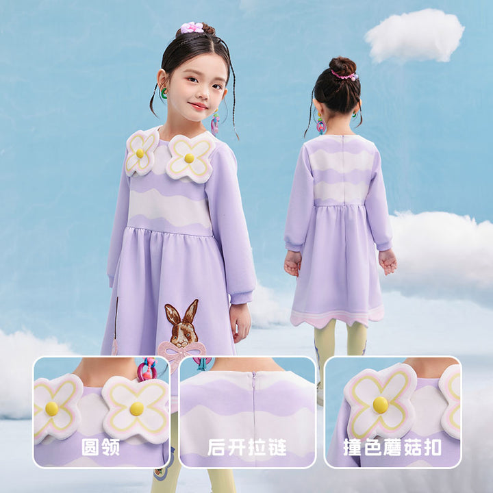 April Bunny Bow Dress 春日圆舞连衣裙
