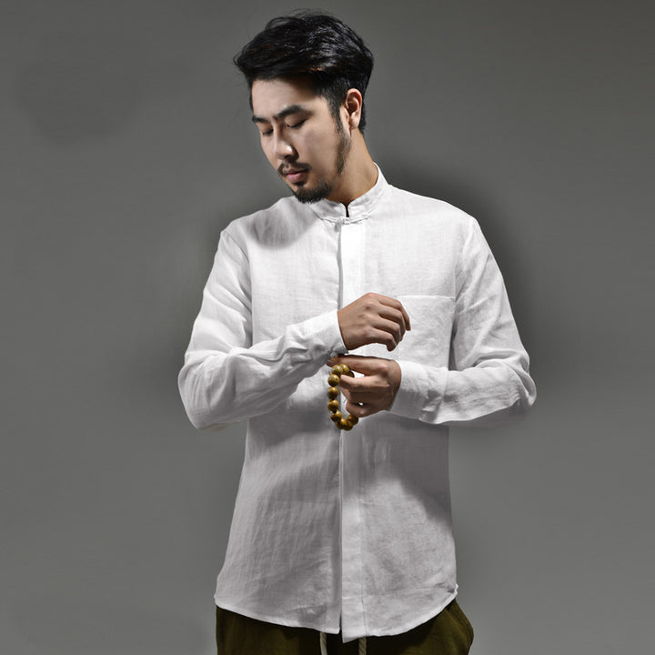 Linen Long Sleeve Shirt