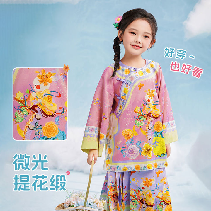 Garden of Spring Qi Jacket 有福有富旗装上衣
