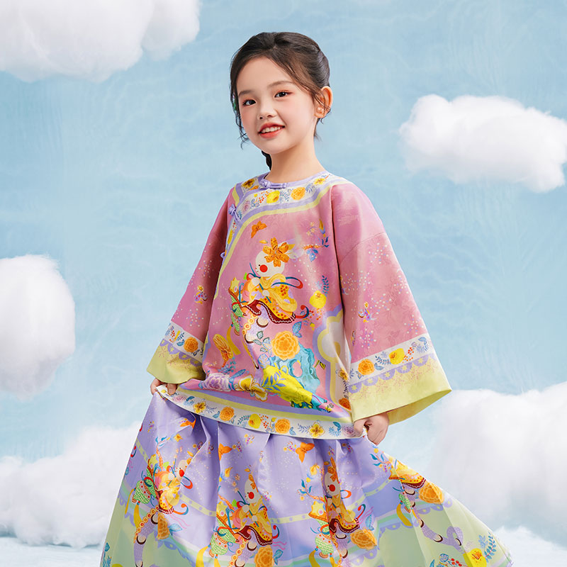 Garden of Spring Qi Jacket 有福有富旗装上衣