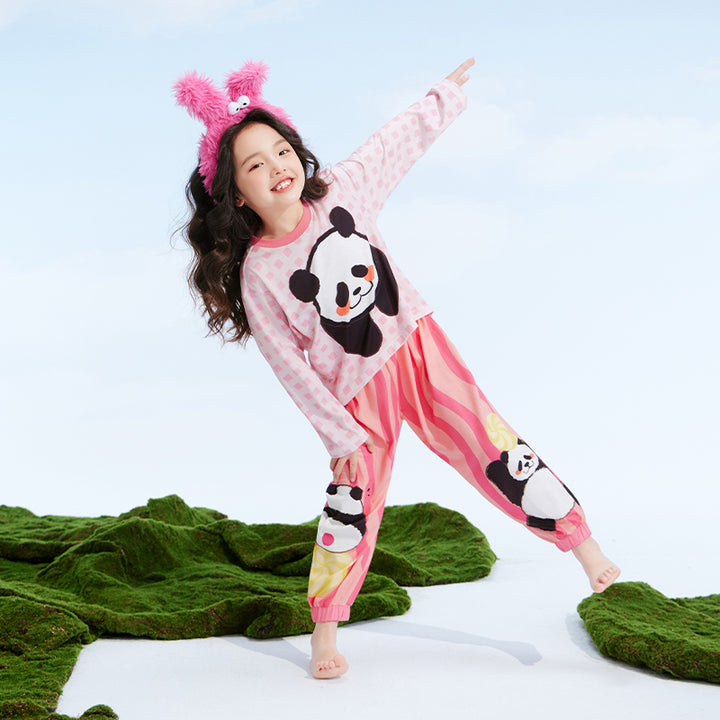 Rolling Panda Lounge Set 抱富家居服套装