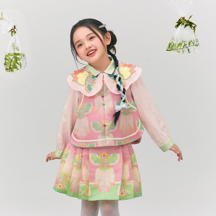 Glimmer Goldfish Vest 浮光跃金中式马甲
