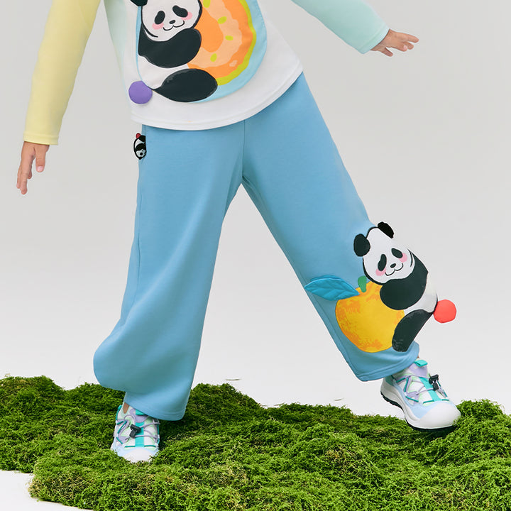 Panda & Fruit Pants 盼达果园长裤