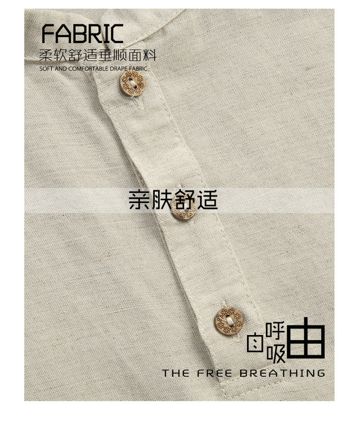 Linen Short Sleeve & Pant set