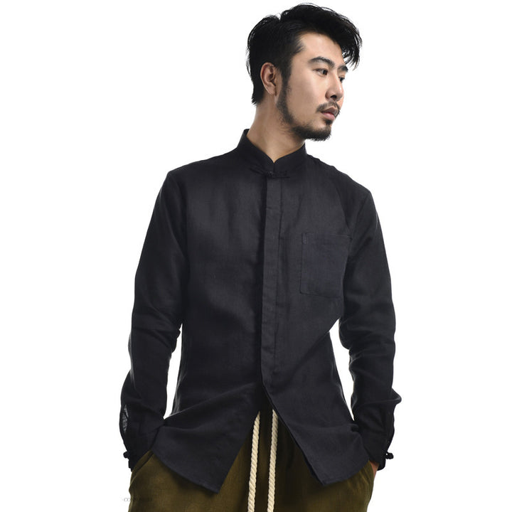 Linen Long Sleeve Shirt