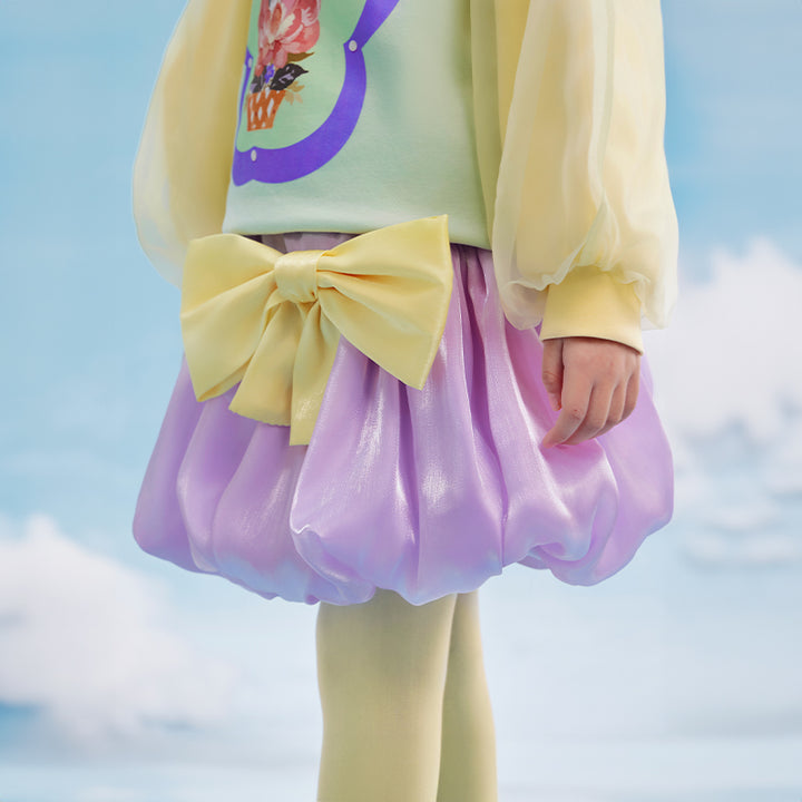 April Shimmer Bow Skirt 春日圆舞半身裙