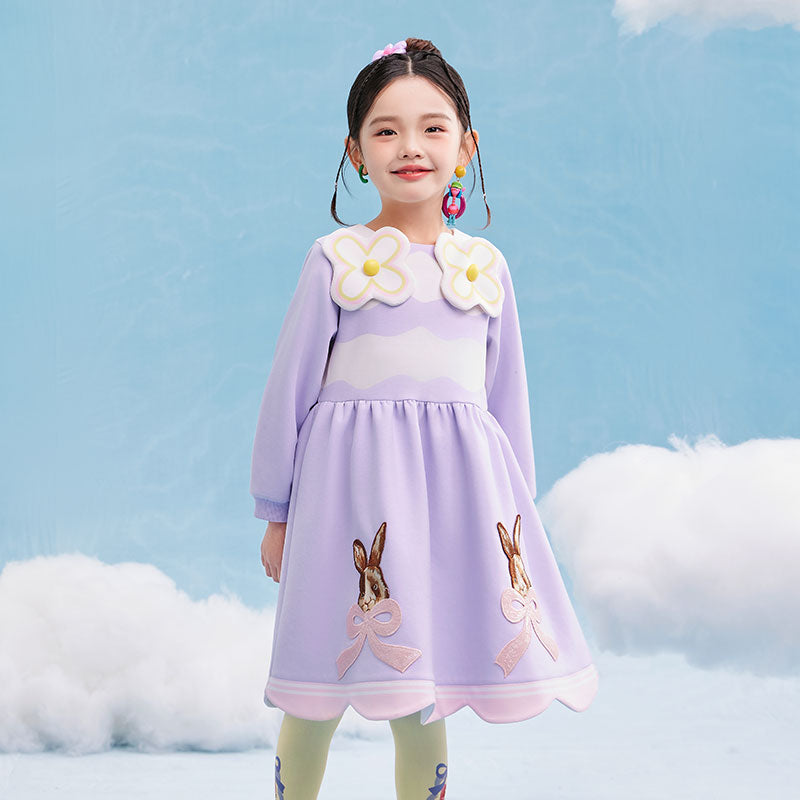 April Bunny Bow Dress 春日圆舞连衣裙