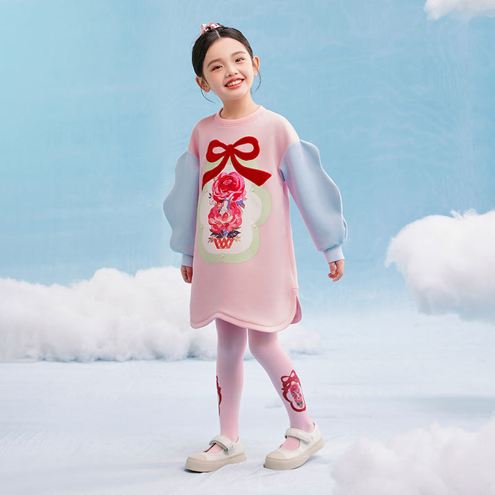 Rosie Bunny Tunic 萌耳花花连衣裙