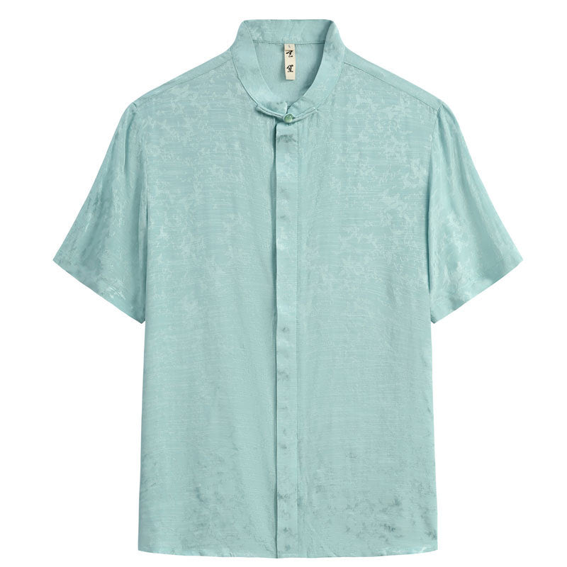 Linen Silk Short Sleeve