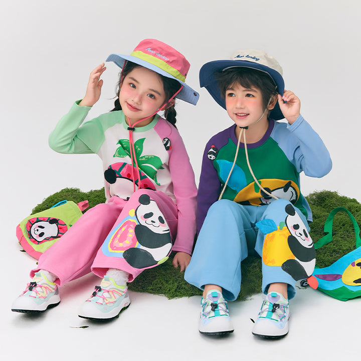 Panda & Fruit Long Sleeve T-Shirt 盼达果园长袖T恤