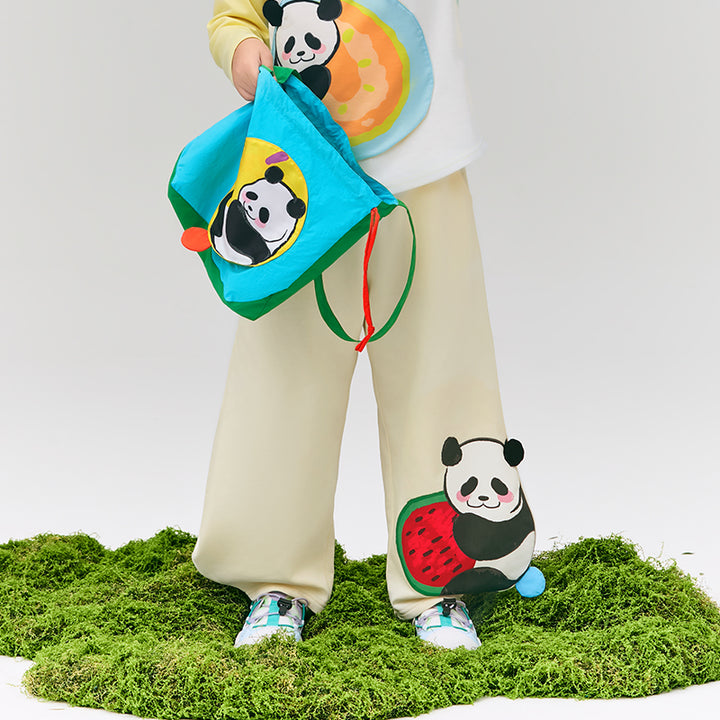 Panda & Fruit Pants 盼达果园长裤