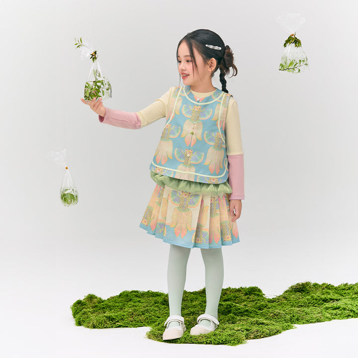 Glimmer Goldfish Vest 浮光跃金中式马甲