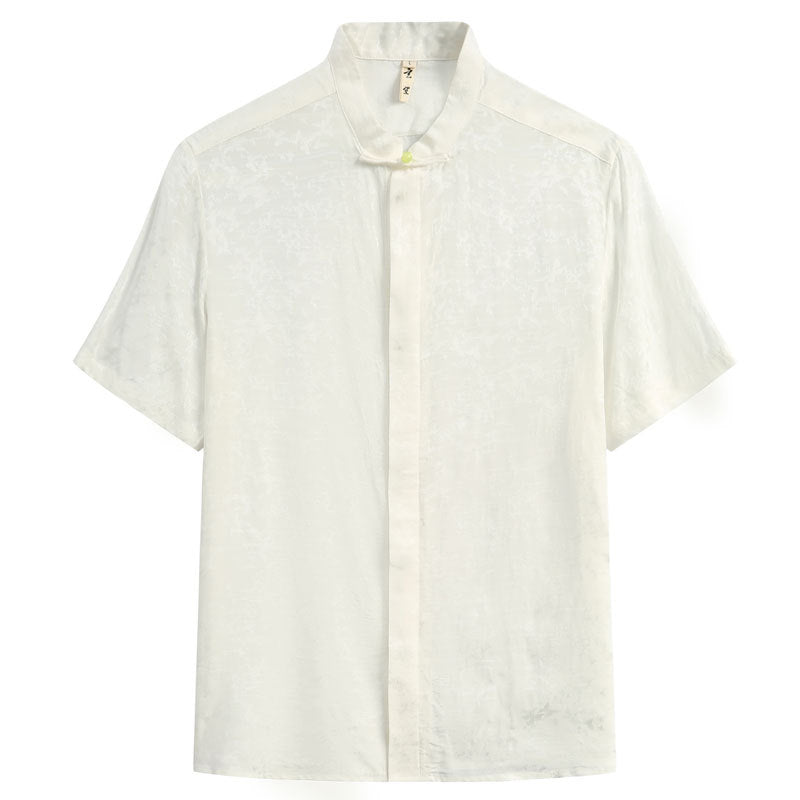 Linen Silk Short Sleeve