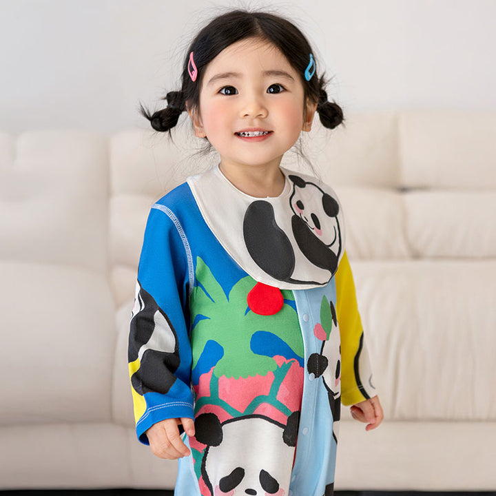 Panda & Fruit Romper 盼达果园哈衣