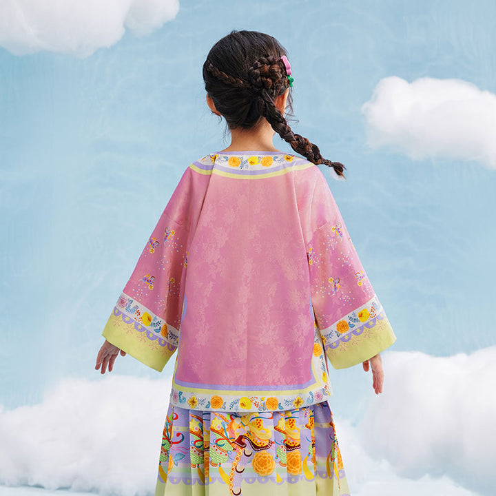 Garden of Spring Qi Jacket 有福有富旗装上衣