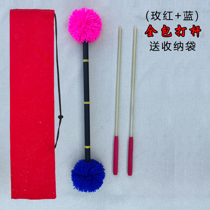Devil's Stick with Pom Pom