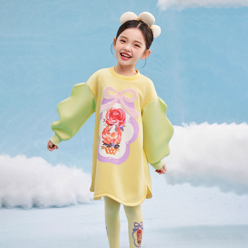 Rosie Bunny Tunic 萌耳花花连衣裙