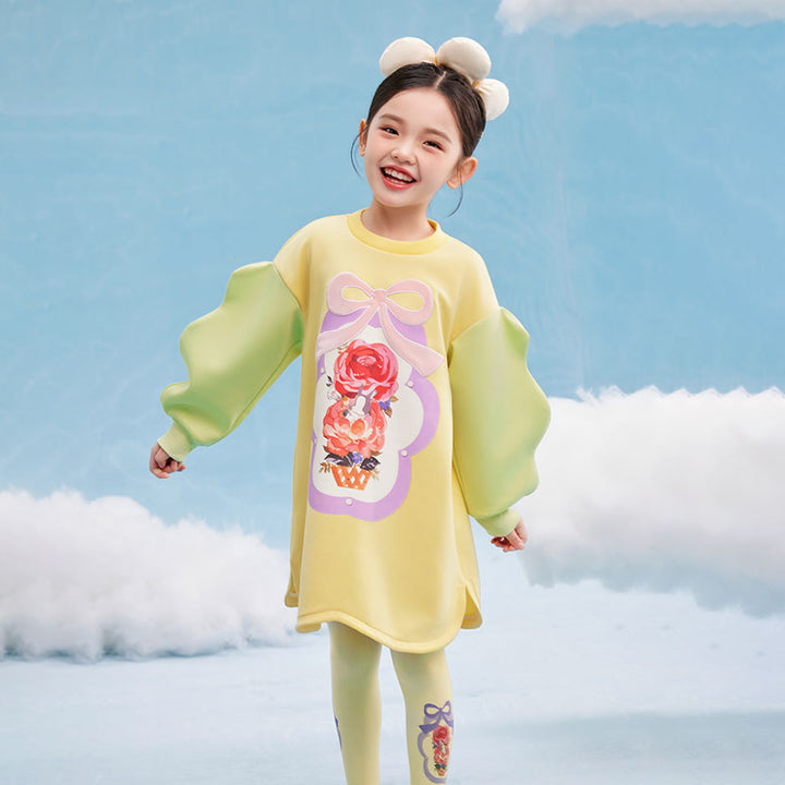 Rosie Bunny Tunic 萌耳花花连衣裙