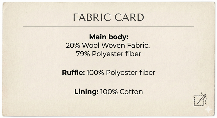 Pankou drop waist ruffle dress