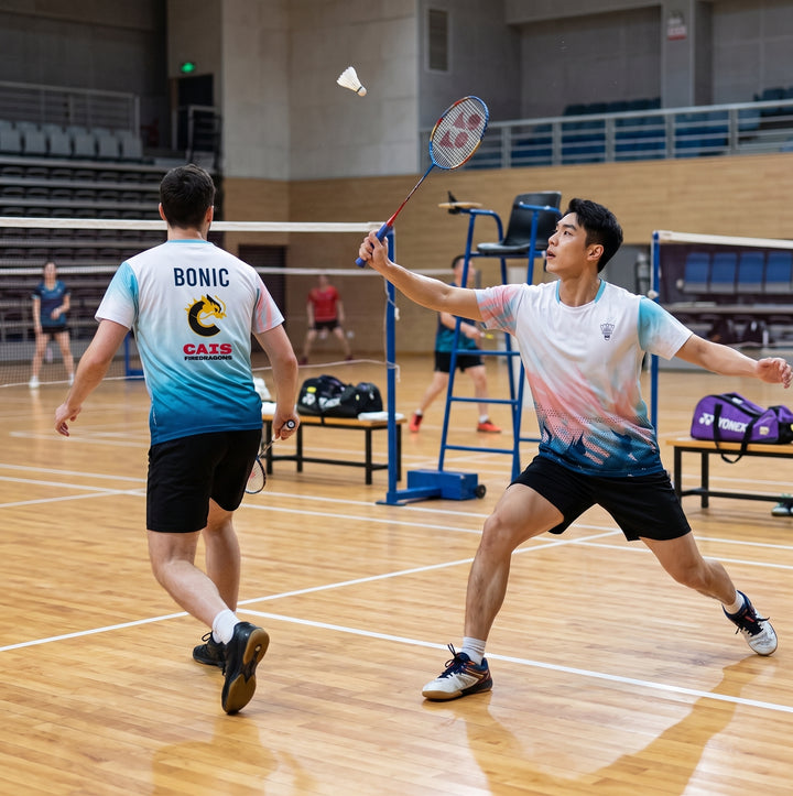 Badminton Team Practice & Tournament Uniform Custom Order 羽毛球团队服装定制