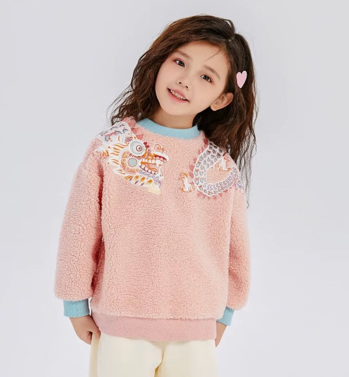 FLEECE DRAGON YEAR TOP