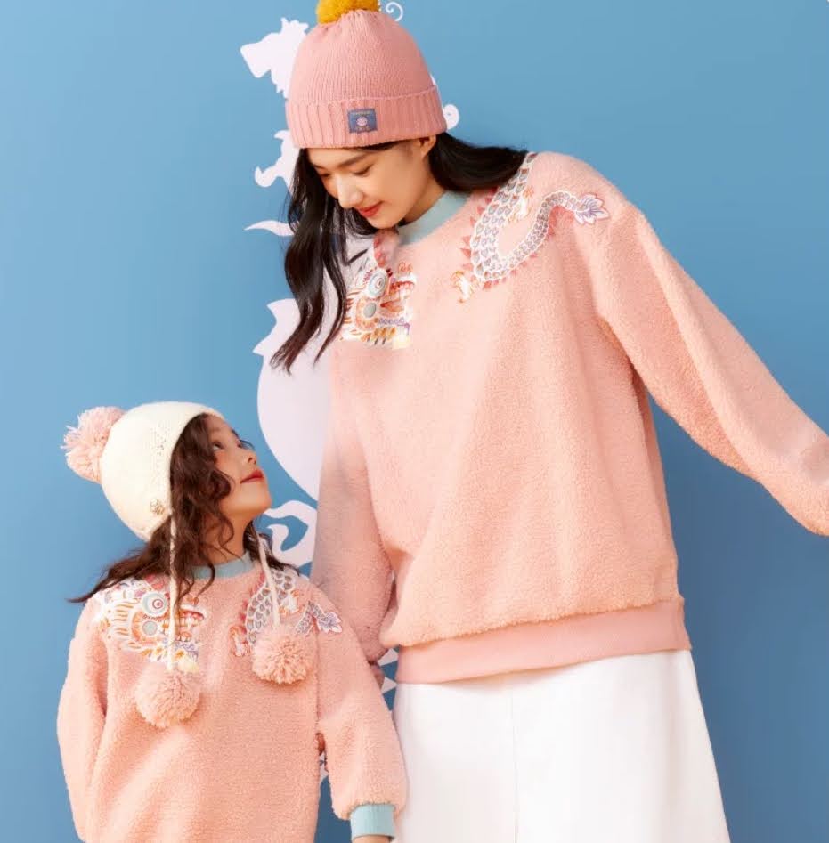 FLEECE DRAGON YEAR TOP